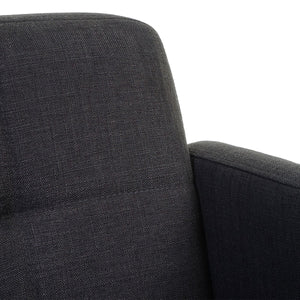 Esszimmerstuhl Orlando II Textil dunkelgrau