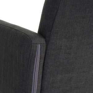 Esszimmerstuhl Orlando II Textil dunkelgrau