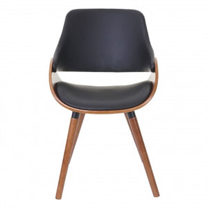 Esszimmerstuhl Retro-Design Schwarz