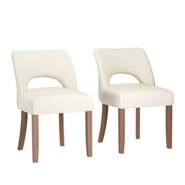 Esszimmerstuhl SIVARA 2er Set beige