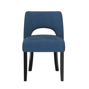 Esszimmerstuhl SIVARA 2er Set blau