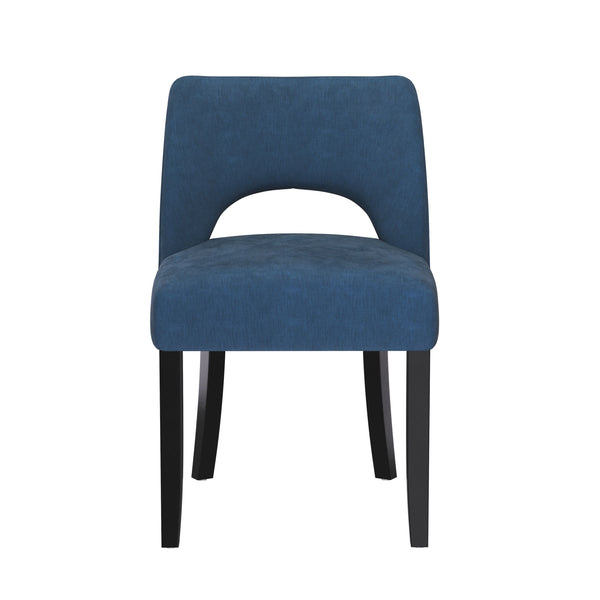 Esszimmerstuhl SIVARA 2er Set blau