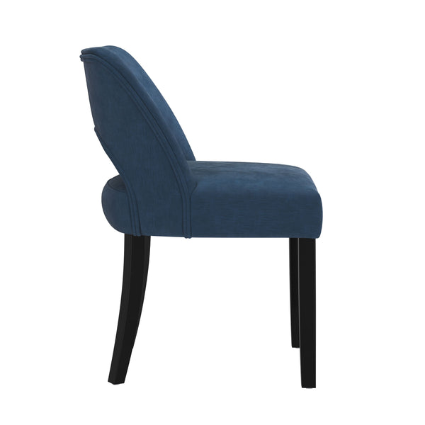 Esszimmerstuhl SIVARA 2er Set blau