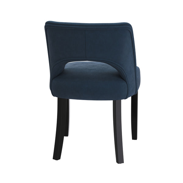 Esszimmerstuhl SIVARA 2er Set blau