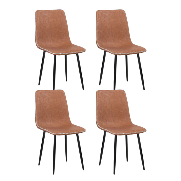 Esszimmerstuhl SKY braun 4er Set