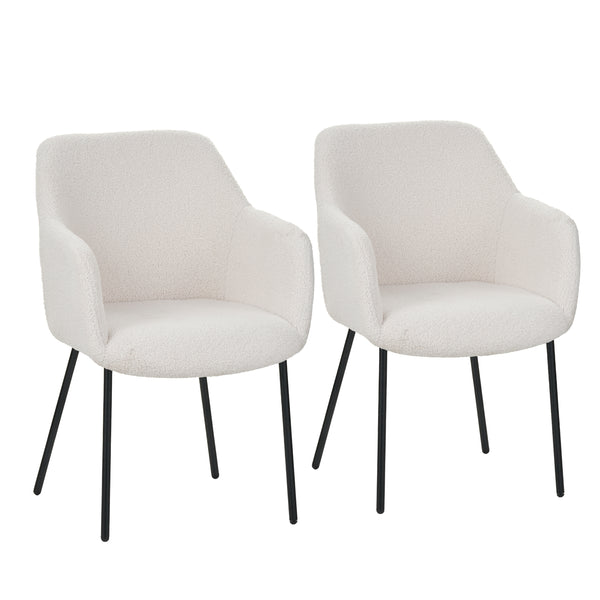 Esszimmerstuhl TEDIS 2er Set beige