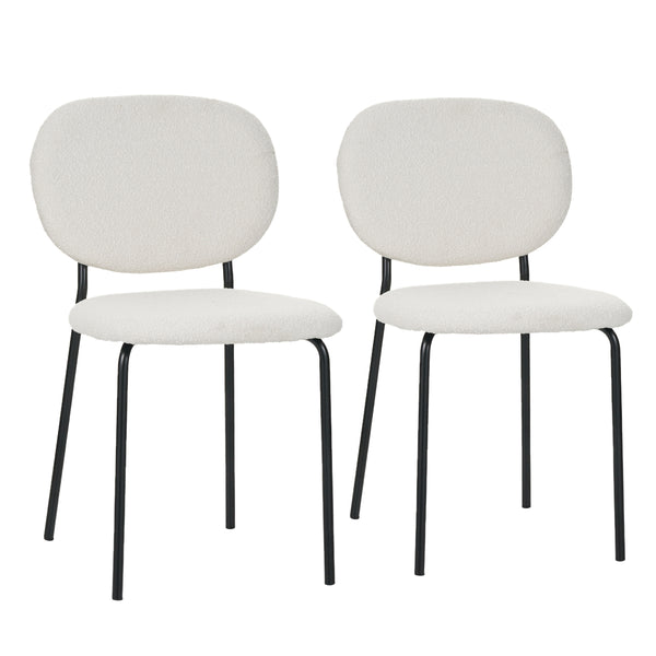 Esszimmerstuhl VOLLY 2er Set weiss