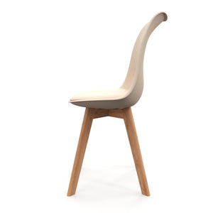 Esszimmerstuhl AMELIA beige 2er Set