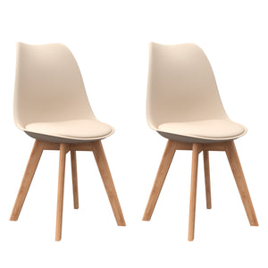 Esszimmerstuhl AMELIA beige 2er Set