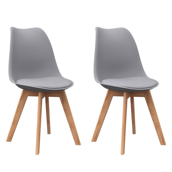 Esszimmerstuhl AMELIA grau 2er Set