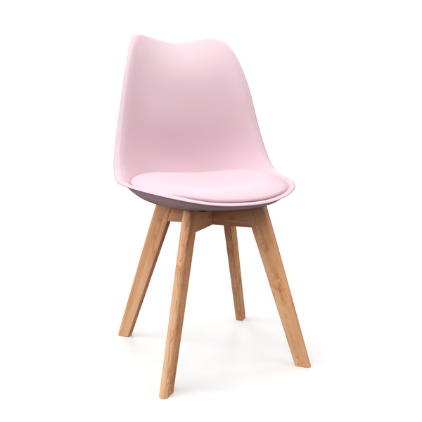 Esszimmerstuhl AMELIA rosa 2er Set