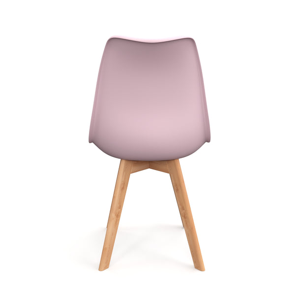 Esszimmerstuhl AMELIA rosa 2er Set