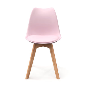 Esszimmerstuhl AMELIA rosa 2er Set