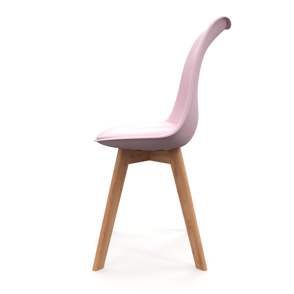 Esszimmerstuhl AMELIA rosa 2er Set