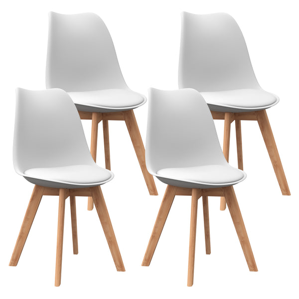 Esszimmerstuhl AMELIA weiss 4er Set