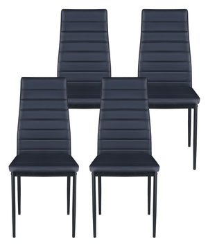 Esszimmerstuhl TIM schwarz 4er-Set