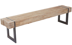 Esszimmertisch + 1x Sitzbank massiv ~ 180cm