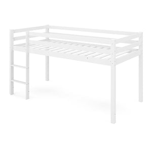 Hochbett PIRATE 90 x 200 cm schwarz/natur