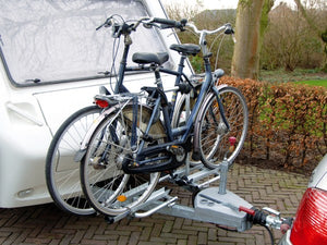 Deichselträger Aluminium, für 2 Fahrräder