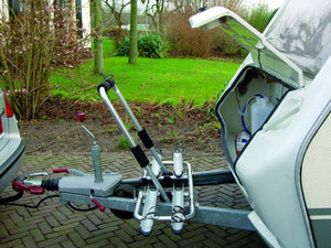 Deichselträger Aluminium, für 2 Fahrräder