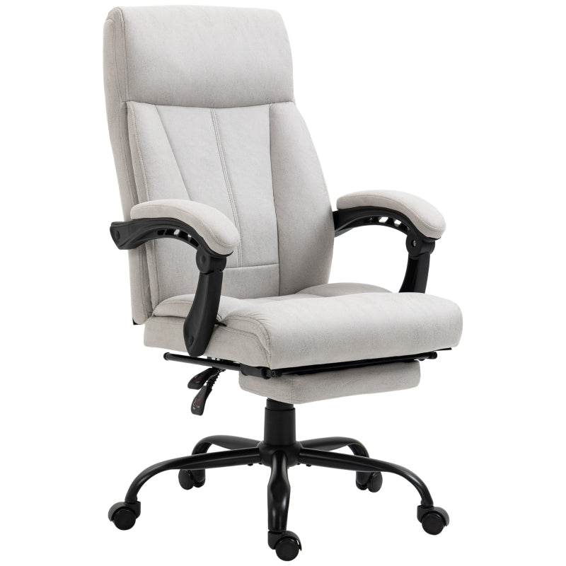 Massage-Bürostuhl Wippfunktion Grau