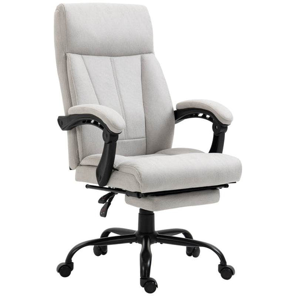 Massage-Bürostuhl Wippfunktion Grau