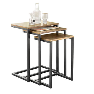 3er Set Beistelltische Sofatisch Couchtisch FBT102-F