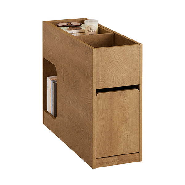 Nachttisch Beistelltisch Sofatisch Lagerschrank Schrank für Büro Natur