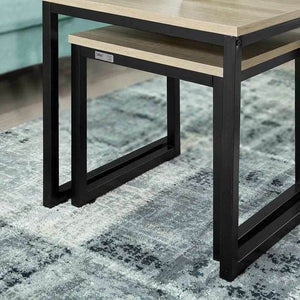 2 Satztische | Sofatisch | Couchtisch Schwarz