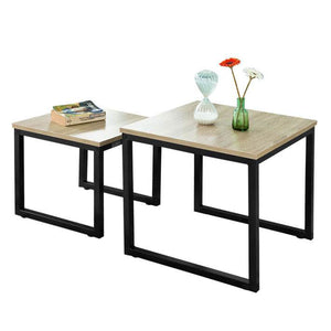 2 Satztische | Sofatisch | Couchtisch Schwarz