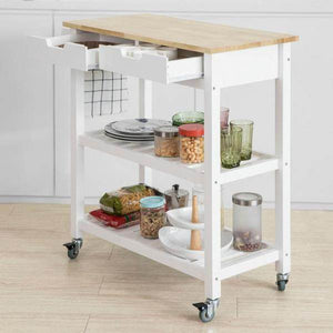 Küchenwagen | Sideboard | Servierwagen Weiss