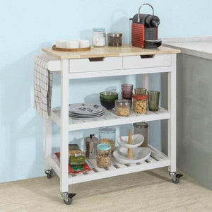 Küchenwagen | Sideboard | Servierwagen Weiss