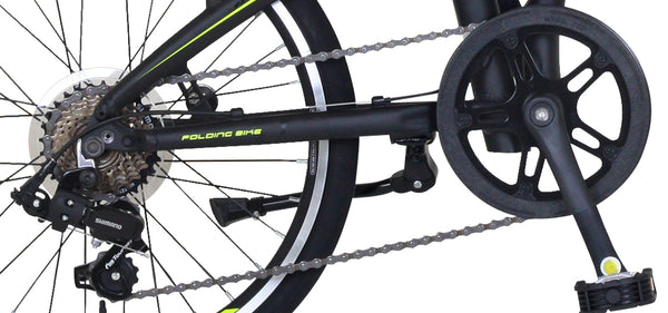 Klappvelo 20"" Black Beat