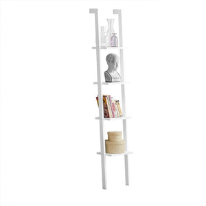 Leiterregal | Treppenregal | Badregal Weiss FRG15-W