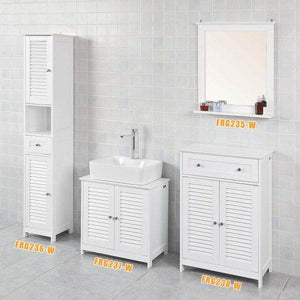 Badkommode | Badzimmerschrank | Sideboard Weiss
