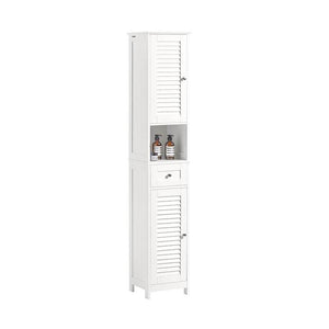 Bad Hochschrank | Badschrank | Badregal Weiss