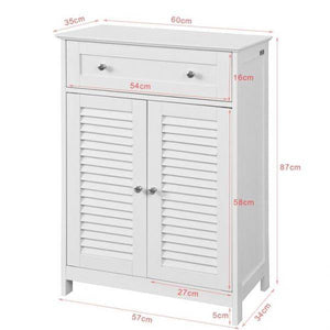 Badkommode | Badzimmerschrank | Sideboard Weiss