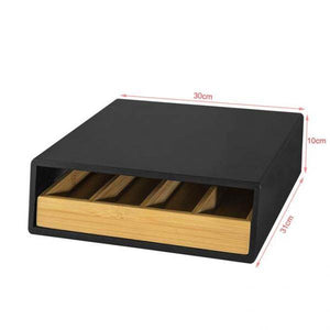 Kaffeekapsel Box | Kapselspender | Schubladenbox Schwarz
