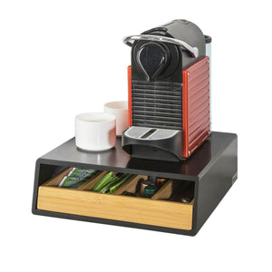 Kaffeekapsel Box | Kapselspender | Schubladenbox Schwarz