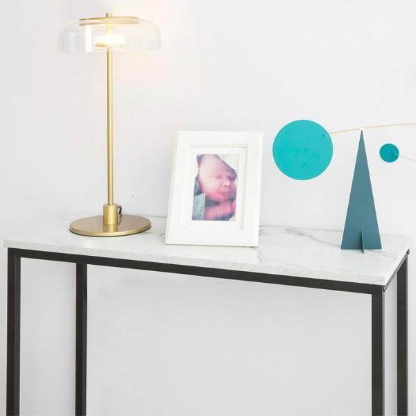 Konsolentisch mit Metallrahmen | Flurtisch | Sideboard