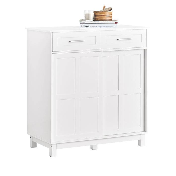Schuhschrank | Sideboard mit Schiebetüren | Küchenschrank | Kommode | FSB84-W