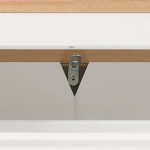 Schuhkipper Schuhschrank Mit 3 Klappen Schuhkommode Weiss