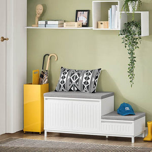 Schuhbank mit Sitzfläche Schuhkipper Schuhregal Kinder Schuhschrank