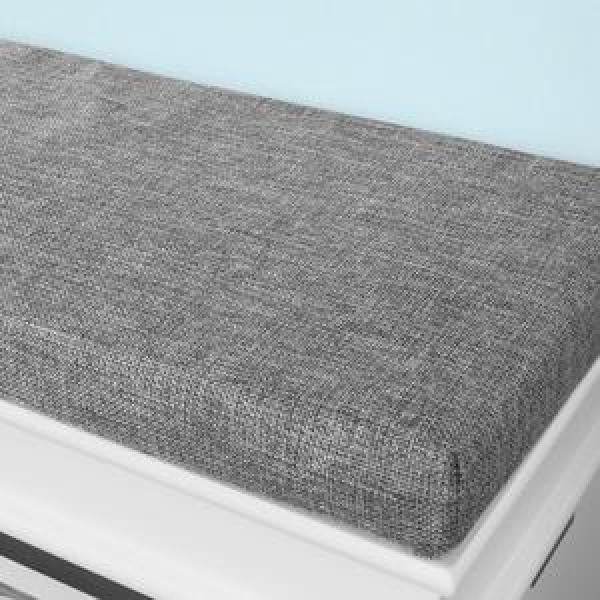 Schuhkipper Schuhbank mit Schuhfach Landhausstil Weiss