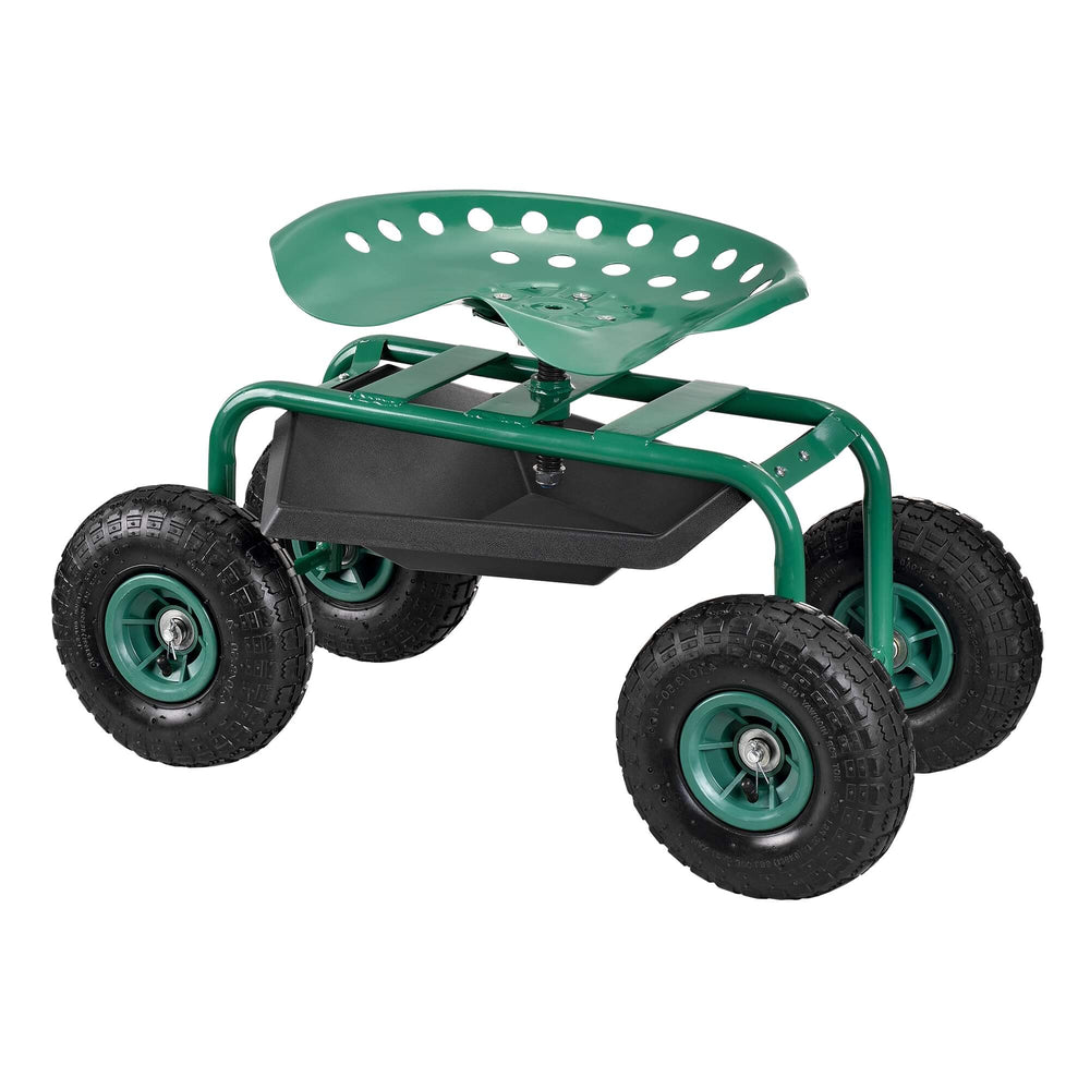 Seduta da giardino mobile fino a 135 kg Verde 