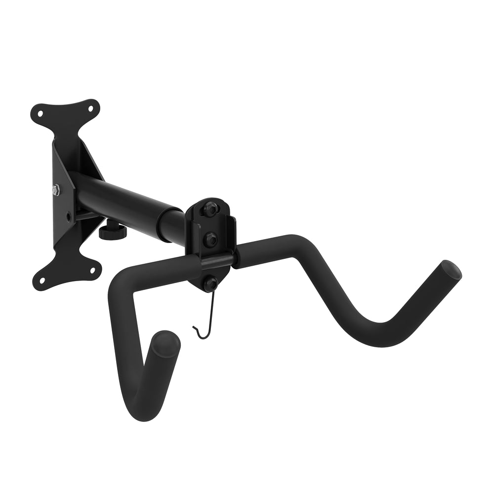 Supporto da parete per bicicletta 30 kg nero