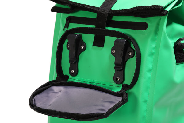 Fahrradtasche Rucksack 16L grün