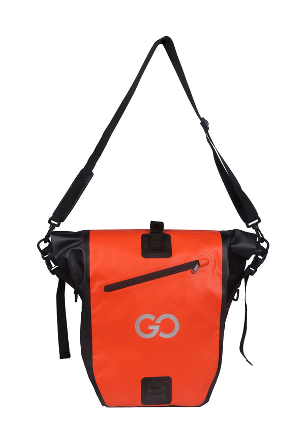 Fahrradtasche 25L rot