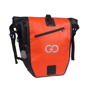Fahrradtasche 25L rot