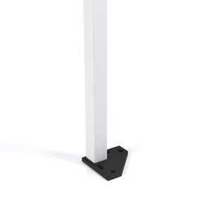 Gartenpavillon faltbar 3 x 3 m weiss